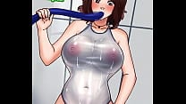 Filling Out Her Suit breast expansion animation Filling Out Her Suit breast expansion animation