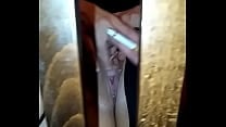 My hot wife smoking and rubbing clit in kitchen My hot wife smoking and rubbing clit in kitchen