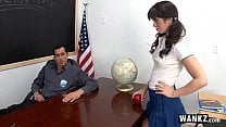 WANKZ Tight Takes Her Teacher 039 s Huge Cock After Class
