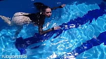 Latex body Underwater Jessica Bunny Latex body Underwater Jessica Bunny