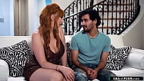 Curvy stepmom shows stepson how to fuck Curvy stepmom shows stepson how to fuck