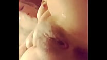 Blonde wife cigar with pussy