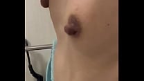 June 15 2025 After taking a shower with my wife I had sex Her nipples were big and hard so I pinched them When I licked them they got even harder