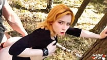 Girlfriend Deepthroat and Passionate Fuck in the Wood Cum on Tongue Girlfriend Deepthroat and Passionate Fuck in the Wood Cum on Tongue
