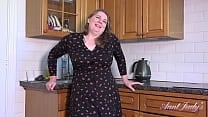 AuntJudys Cookin 039 in the Kitchen with 50yo Voluptuous BBW Rachel