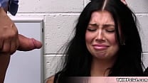 She was busted and the shop owner will destroy her meaty pussy as a punishement She was busted and the shop owner will destroy her meaty pussy as a punishement