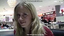 Two blonde sucking dick in a McDonald  039 s toilet