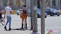 We pick a street artist up and convince to become a PORNSTAR We pick a street artist up and convince to become a PORNSTAR