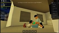 roblox girl gets a handsome 3 some with big dicks