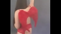 Millie Moore Devil Lingerie Pole Dance