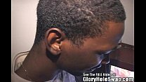 Ebony Glory Hole Bottom Boy Blowing