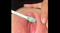 Teen Has Squirting Orgasm with Toothbrush Free Porn 79