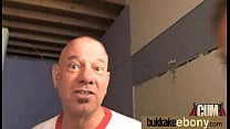 Hot ebony bukkake gangbang 29