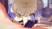 Genshin Impact Hentai Lisa Having sex with a blonde boy and he cums in her mouth tits and pussy 1 3 Genshin Impact Hentai Lisa Having sex with a blonde boy and he cums in her mouth tits and pussy 1 3
