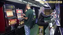 Ashley Gray is running out of credit in this weird casino so take advantage and get sex for more credit Ashley Gray is running out of credit in this weird casino so take advantage and get sex for more credit