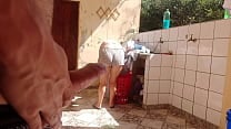 I caught my stepdaughter doing laundry in shorts I got horny and like her super luscious pussy I caught my stepdaughter doing laundry in shorts I got horny and like her super luscious pussy