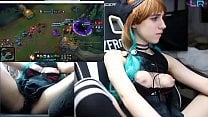 Teen Playing League of Legends with an Ohmibod 2 2