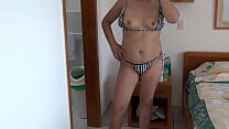 First time I go to the beach with stepson  I show myself and we end up having sex First time I go to the beach with stepson  I show myself and we end up having sex
