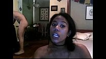 Interracial Webcam Couple 4