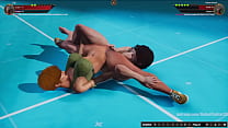 Gigi VS Karen Krash  Naked Fighter 3D 