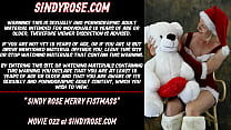 Sindy Rose Merry fistmass amp happy anal prolapse year Sindy Rose Merry fistmass amp happy anal prolapse year