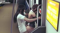 Hentai 3D uncensored 5 Office girl get hard fucking on train Hentai 3D uncensored 5 Office girl get hard fucking on train