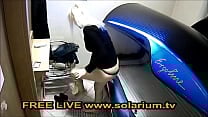 Voyeur boyfriend watches his girlfriend massage a MILF