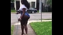 My fat ass slut walking down the street