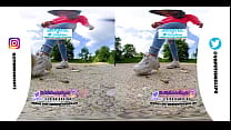 VR180 3D Girl crushing with dirty fila sneaker different food bears gummy crush trample VR180 3D Girl crushing with dirty fila sneaker different food bears gummy crush trample