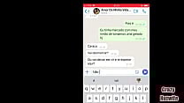 Pelo whatsApp o corno do meu marido pediu pra eu dar para meu vizinho que chegou em nossa casa enquanto ele n atilde o estava dei at eacute o cuzinho Pelo whatsApp o corno do meu marido pediu pra eu dar para meu vizinho que chegou em nossa casa enquanto ele n atilde o estava dei at eacute o cuzinho