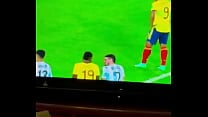 Colombiana meneando el CULO GORDO por GOL