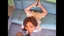 Young asian blowjob
