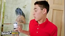 BANGBROS   Juan El Caballo Loco Spies On His MILF Stepmom In Shower BANGBROS   Juan El Caballo Loco Spies On His MILF Stepmom In Shower