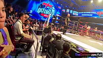 Muay Thai fight night and horny sex after for this big ass Thai girlfriend hottie Muay Thai fight night and horny sex after for this big ass Thai girlfriend hottie