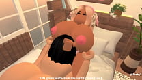 Fucking a Sexy Lesbian Customer  Roblox 