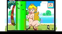 Peach pleases 30 dicks Peach gloryhole porn game