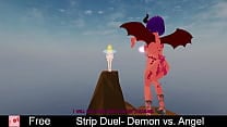 Strip Duel Demon vs Angel