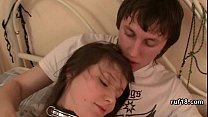 Teen Lucy in bondage is teased by horny guy