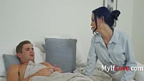 step Mom With Blue Hair Catches Jerking To Her Picture step Mom With Blue Hair Catches Jerking To Her Picture