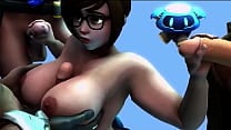 D Va 039 s Horny Dreams She Fucks The Soldier and Gets Multiple Penetration 3D HENTAI Animated D Va 039 s Horny Dreams She Fucks The Soldier and Gets Multiple Penetration 3D HENTAI Animated