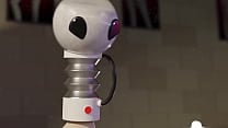 Slinkie robot sucks off big dick  Loop 