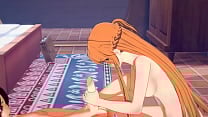 Art Online Hentai Asuna handjob and footjob to Kirito Japanese Asian Manga Anime Film Game Porn Art Online Hentai Asuna handjob and footjob to Kirito Japanese Asian Manga Anime Film Game Porn