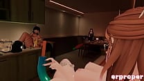 vrchat lesbian threesome