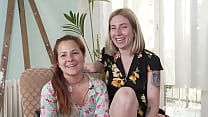Ersties Sexy Amateur Lesbians Share A Double Dildo