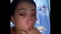 Latina practices puking with her fingers to be a better whore