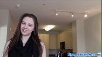 Realtor babe fucks prospective client