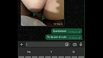 Conversaci oacute n de WhatsApp con la puta de mi vecina parte 2