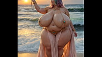 BBW fertility goddess preview  AI Generated 