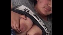 Chubby Latina with big tits jacks me off Chubby Latina with big tits jacks me off