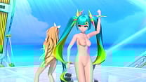 Hatsune Miku amp Rin Promise Project diva Nude Mod Full Nude